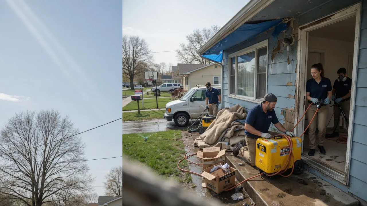 Basement Flood Cleanup in Saint Patrick, MO near me